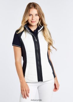 Dubarry mujer chaleco foyle blanco multicolor ropa 8DN248643 Dubarry Coat Chile