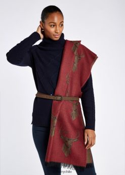 Dubarry mujer estola de heatherbell cardenal accesorios 8DN248399 Dubarry Coat Chile